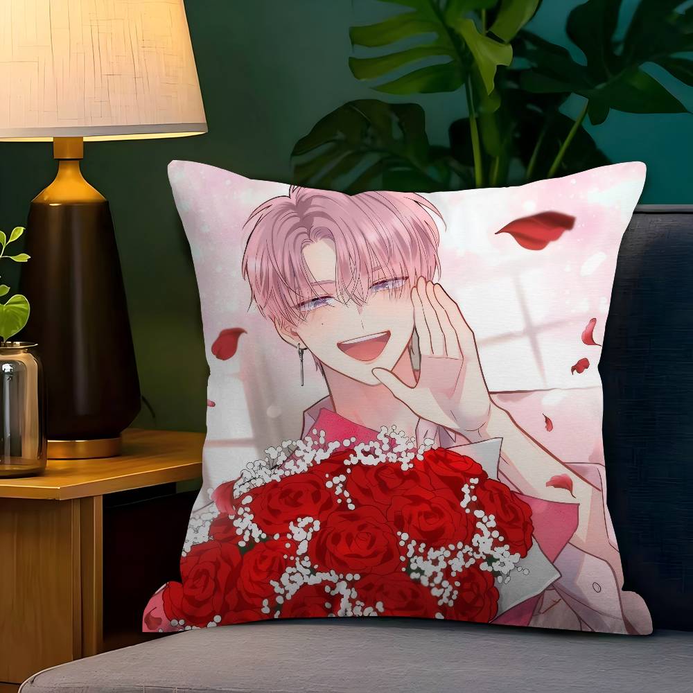 Cartoon Anime T-Tamons B-Side Manga Cushion Cover Pillowcase Upholstery Sofa Throw Pillow Home Decor Pillowcas