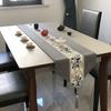 Chinese Style Table Runner Luxury Cotton Linen Jacquard Table Runners Decorative Bed Runner Classic Table Flag Living Room Hotel