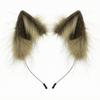 Faux Animal Ears Headband Soft Hair Accessory Fashionable for Themed Events