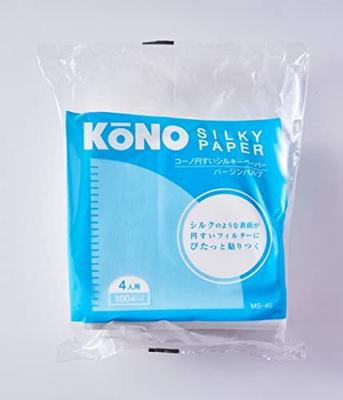 KONO Conical Silky Paper, 4-Person Capacity, 100 Sheets, 3-Pack, MS-45