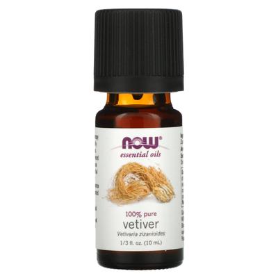 Essential Oil, 100% Pure Vetiver, 10Ml (1/3 Fl Oz)