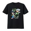 Danny Phantom Cartoon T-Shirt Schwarze Baumwolle Erhältlich in Allen Größen von S bis 5XL JJ3436 Oberteil Für