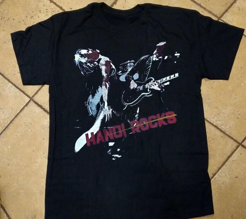 

Hanoi Rocks Tour Band Tee Cotton Shirt For Men Women S To 5XL Unisex T-Shirt XXXL