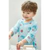 Set Pigiama Estivo Fresco in Rayon per Bambini Coreani Traspirante Morbido Pigiami Dolphin dei Sogni Manica 7/10 Biancheria Intima Bambini 2pz