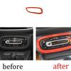 Orange Central Console AC Switch Panel Trim ABS For Benz Smart Fortwo 2015-