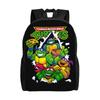 Custom Ninjas Turtles Backpacks Men Women Casual Bookbag for School College Superhero Bags