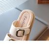 2026 Children's Breathable Summer Slip-on Sandals - Non-slip, Single Strap Beach Shoes