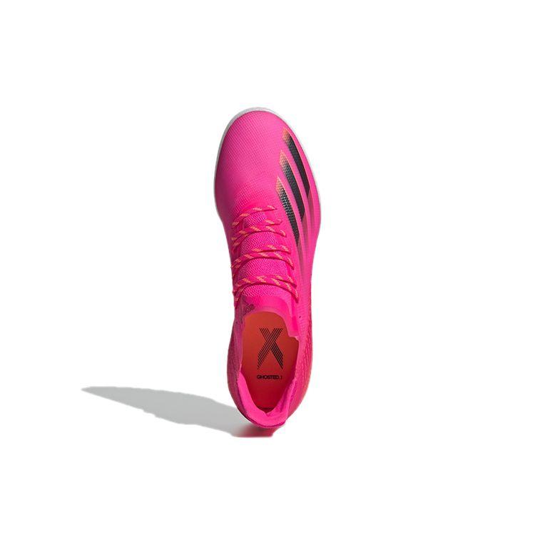 Adidas X Ghosted.1 TF Shock Pink Men Sneakers Core-Black Screaming-Orange FW6963