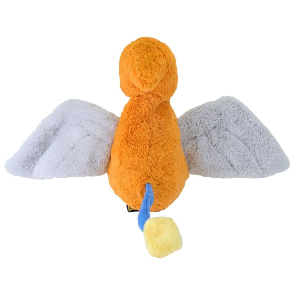 Sun Lemon Fluffies Rainbow Pteranodon Plush Toy M 34x23x23cm Colorful Cute Dinosaur Soft Stuffed Animal