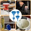 Kitchen Funnel Set High Temperature Resistant Funnel Kit Easy To Clean Kitchen Supplies For Transferring Dry Ingredients
