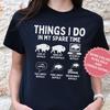 Things I Do In My Spare Time Buffalo and Kids Tshirt, Bison Gift for Nature Lovers