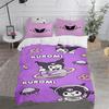 Cartoon Kuromi Soft Bedding Set Duvet Cover Pillowcases Adult And Children Bedding Set Luxury