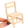 Dollhouse Miniature Furniture Desk Chair Bed Arched Door Model Diy Simulation Mini Park Bench Accessories Scene Toys