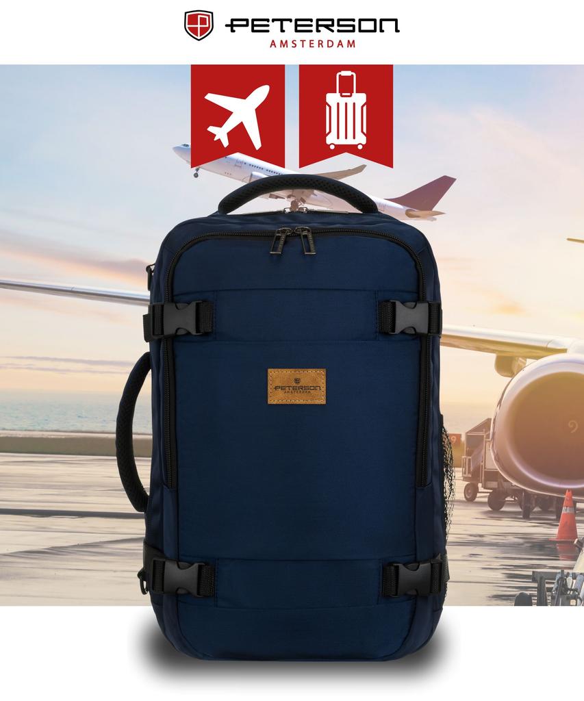 PTN BIELIK-6507 Marineblauer Reiserucksack