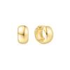 Chubby Small Hunger Hoop 925 Silver Earrings E064-04G