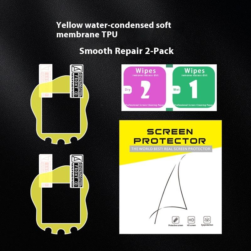 HD Anti-Scratch PET/TPU Screen Guard Protector Film Set For Tamagotchi Game Console Anti-Fingerprint Uni Band Pet Accessories