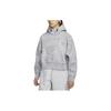 Sweatshirts Women's Smoke Gray Hooded Moderate Regular FN0297-077
