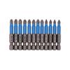 6/12Pcs Hexagonal Handle Anti Skid Electric Screwdriver Woodworking Cross Screwdriver Tool Set Ph1 Ph2 Ph3 Pz1 Pz2 Pz3