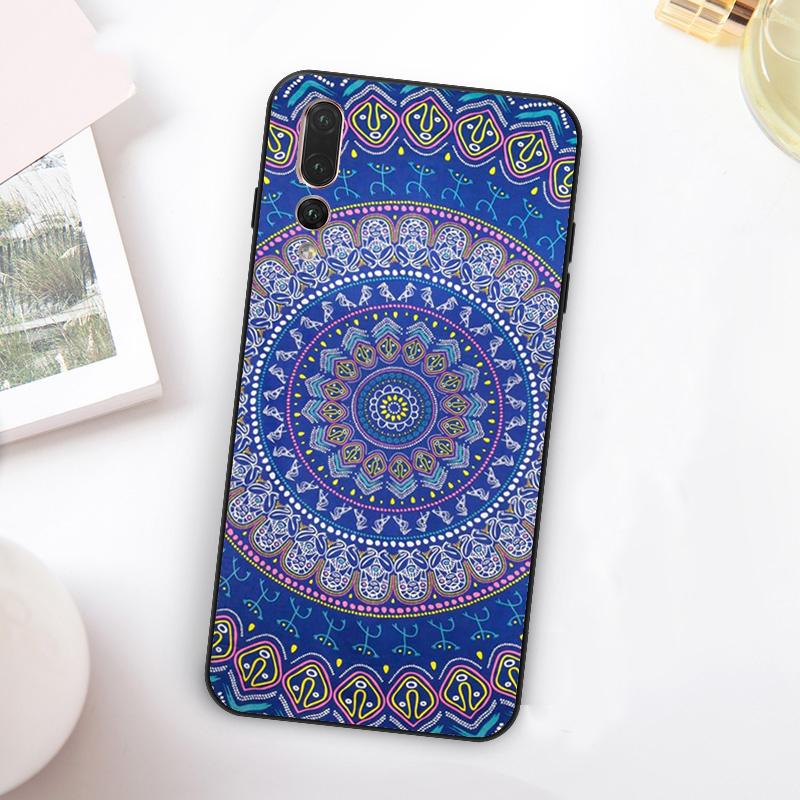 Indian Mandala Pattern For Huawei Nova Y73 Y72 Y90 Y70 Y60 Y91 Y61 12s 12i 11i 8i 9 10 SE P60 P30 Pro P40 Lite Case
