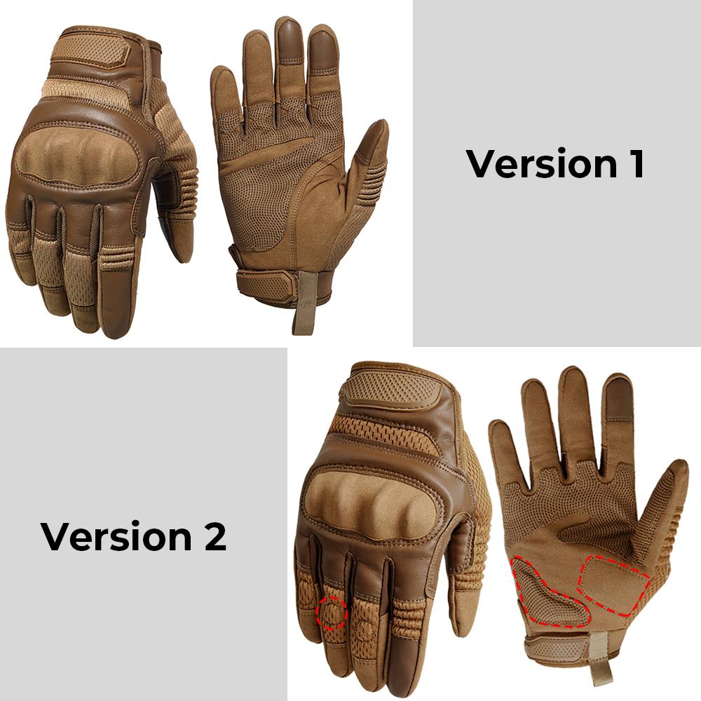 Touchscreen PU Leather Motorcycle Full Finger Gloves Protective Gear Racing Pit Bike Riding Motorbike Moto Motocross
