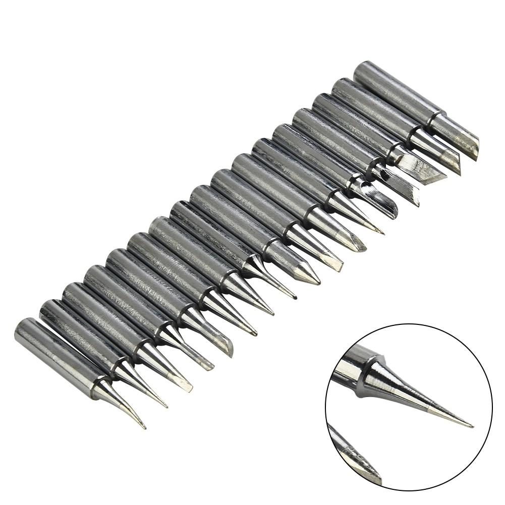 17Pcs  Free Soldering Iron Tip 900M-T For 936 Soldering Station