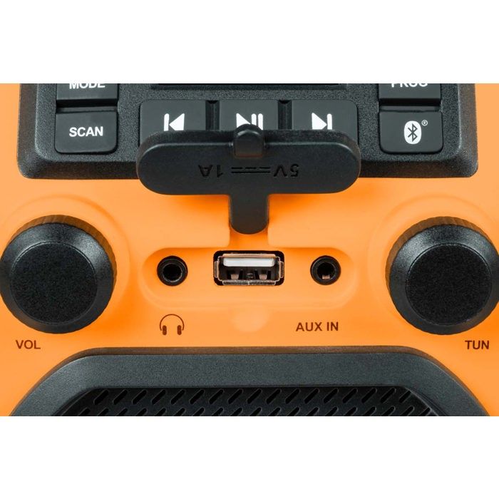 Radio Et Enceinte De Chantier - THOMSON - Bluetooth - 30 Watts - Résistant Aux Éclaboussures - AUX In