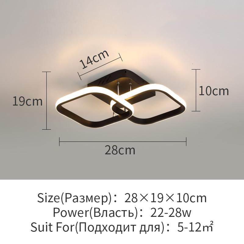 Moderne Gang Deckenleuchten Home Beleuchtung Led Oberfläche Montiert für Veranda Schlafzimmer Wohnzimmer Flur Wand Licht Balkon Lichter