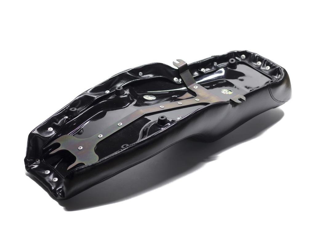MOTOR ROCK Bates Type TT Seat for SR400/500 "Chopper Only" Black (MR-SM084)