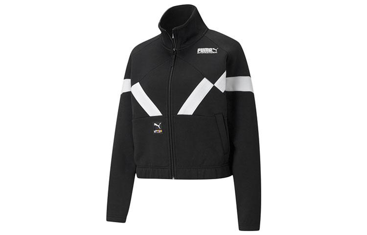 PUMA Jackets Women s Black Stand Collar Moderate Other 531347-01 L