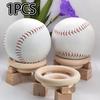 Baseball Display Stand, Stand Tripod Holder, Small Ball Wooden