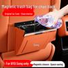 BYD Song Car Seat Back Magnetic Waterproof Leather Storage and Trash Bag