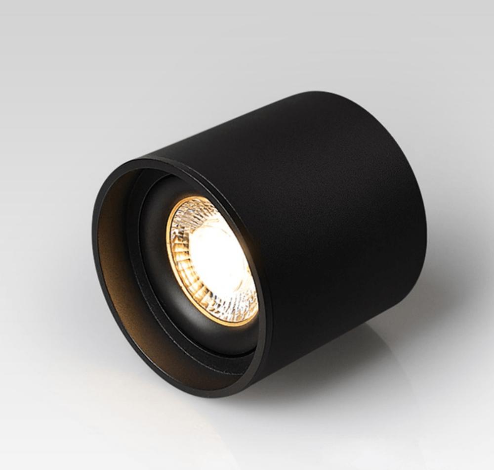Adjustable Spot Light High Quality Rotating LED Downlight COB Surface Mounted Black Ceiling Lamp 9-24W AC90-260V Indoor lighting