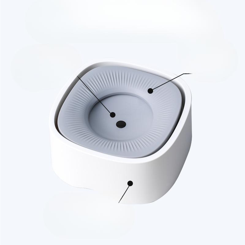 Fântână de Apă pentru Animale de Companie Bol de Hrănire pentru Câini și Pisici Bol de Băut Bol de Apă Pluteitor Bol de Băut Bol pentru Pisici Bol pentru Câini Gură Non-umedă