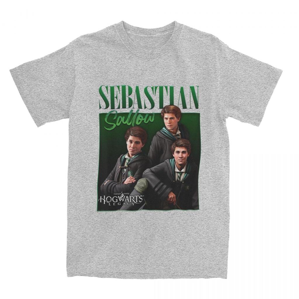 Novelty Sebastian Sallow Collage TShirts Unisex WoUnisex Crewneck Pure Cotton Bootleg Short Sleeve Tees Plus Size Clothing