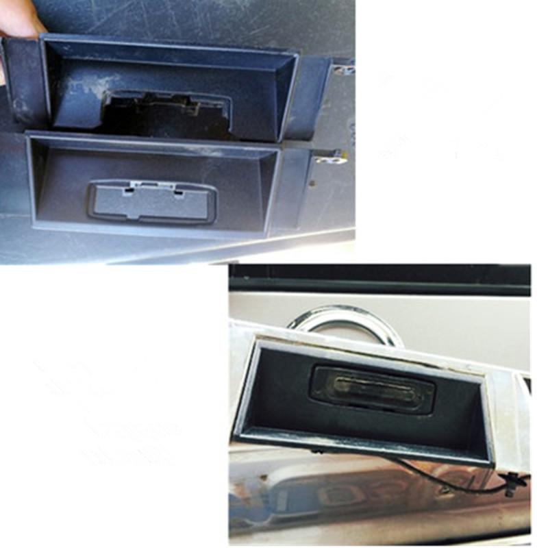 For Nissan X-Trail XTrail T31 2008-2013 Rear Trunk Switch Bezel Bracket Tailgate Boot switch Plate Garnish Frame