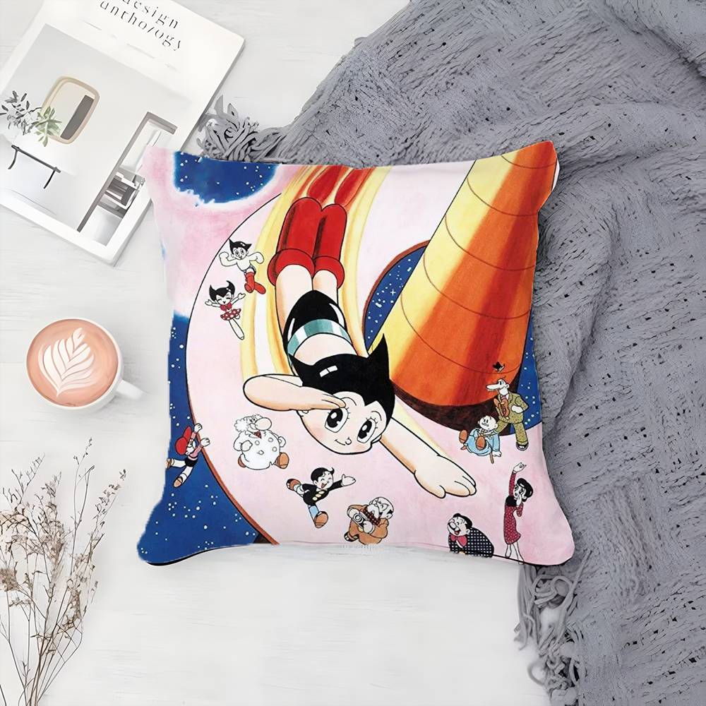 

M-Mighty A-Atom Pillow Case Printing Pillowcase Living Room Sofa Cushion Cover Bedroom Room Decor 12x12Inch