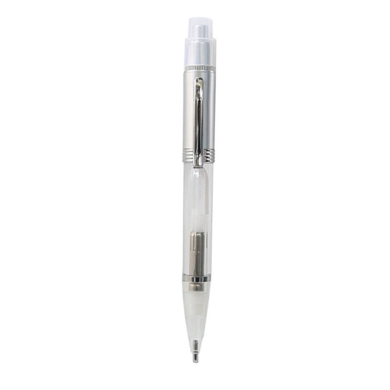 Jewelry Drill Pen Retractable Drill Pen Drawing Drilling Tool with LED Light for Drawing Art Craft Drilling Drawing Tool