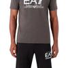 Emporio Armani EA7 SS23 Letter Logo Print Crew Neck Short Sleeve T-Shirt Men tops Soil-Brown 3RPT01-PJ02Z-1997