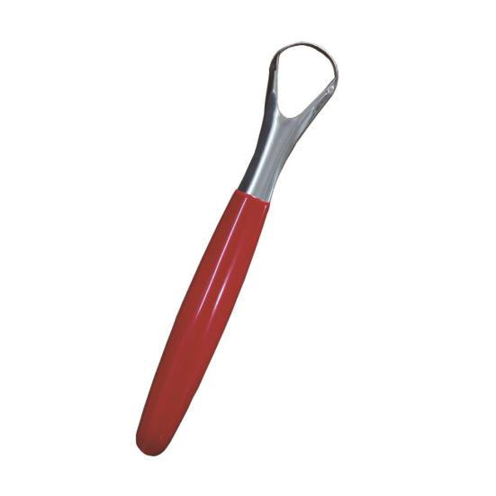 Stainless Steel Reusable Tongue Scraper Mouth Brush Fresh Breath Cleaning Tool