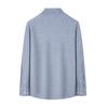 Men's 100% Cotton Brushed Houndstooth Long-Sleeve Shirt