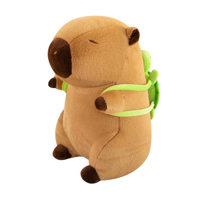 Capibara Capybara Ugly Cute Doll Capiella Pull Pillow Cuddle Sleeping Doll Plush Toy Backpack Girls Gift