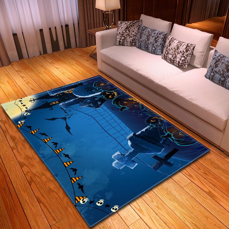 Halloween Living Room Carpet Bedroom Dining Room Floor Mat Dimensions