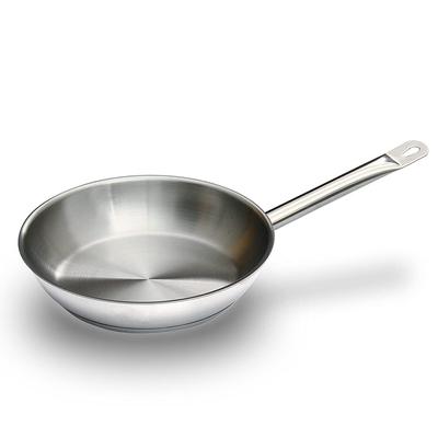 KIPROSTAR Ticari paslanmaz çelik tava 24 cm IH uyumlu taban yapısı KIPROSTAR Bulaşık makinesinde yıkanabilir 3 katmanlı