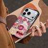 Hot-selling Splicing Illustration Mobile Phone Case Iphone15plus Film Two-in-one Apple 16 Matte Protective Case