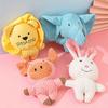 Puppy Dog Plush Squeaky Toys for Small Medium Dogs Bone Aggressive Chewers for Pet Cat Products Puppy Accessories