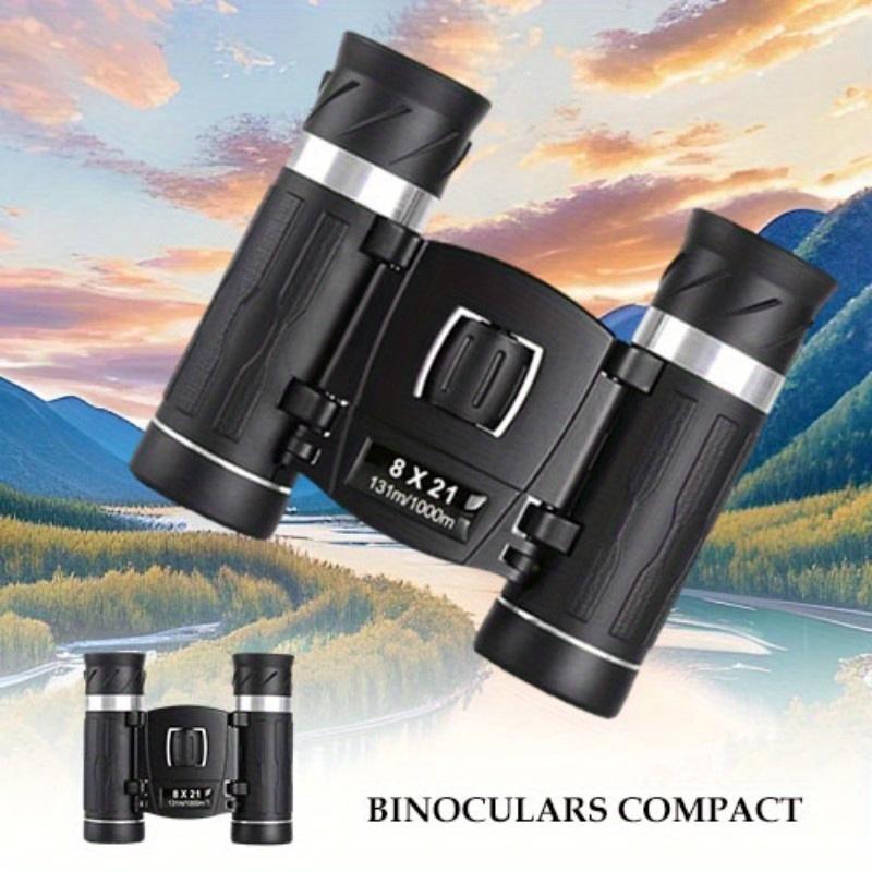 

Hd Folding Binoculars Ipx4 Waterproof Bak4 Prism Fmc Coating Portable Compact Telescope For Outdoor Scenery Observation Camping Hiking Wildlife Viewin