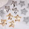 Korean Y2K Silver Star Hairpin - Versatile Metal Five-Pointed Star BB Clip Accessory