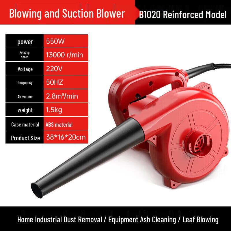TURBOVOLT Industrial & Household Blower CN plug (adapter included)