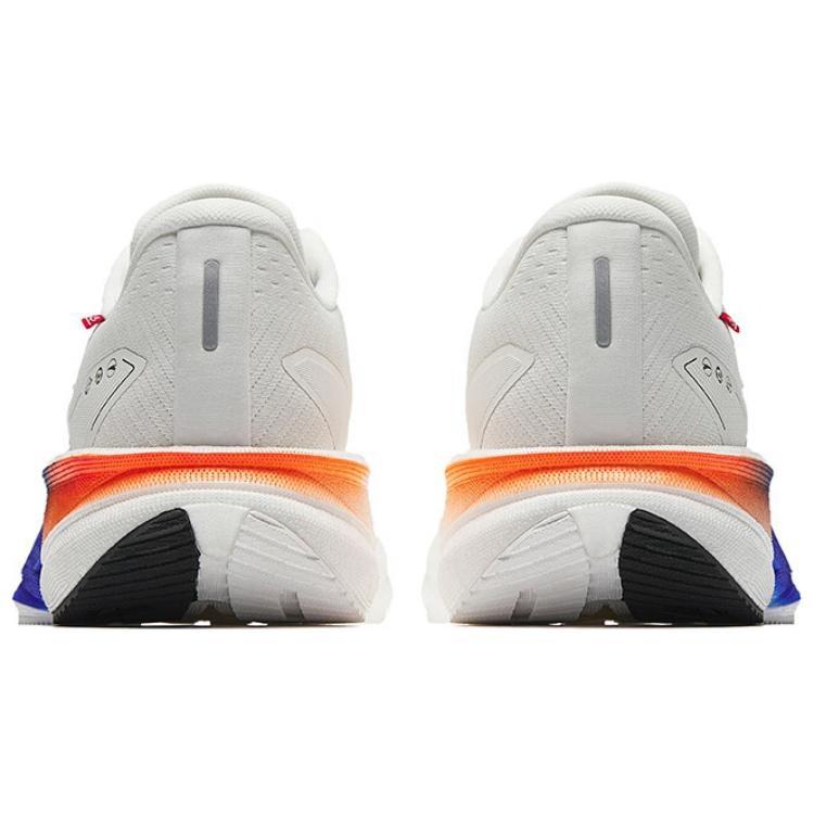 Anta Champion 3SE Slip Resistant Abrasion Resistant Low top Nitrogen Technology Running Shoes Men's White Orange Black 112515532-5