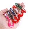 Lead-Wrapped Fish Luya Bait Curling Tail Fake Bait 7Cm9G Lead Head Hook Curling Tail Soft Bait Outdoor Bait